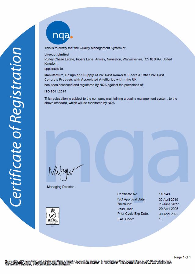 ISO 9001 Certificate